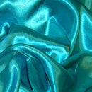 Tissu pour robe drapée en satin soyeux Prestige