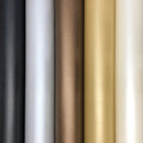 Fine Grain Vinyl Faux Leather Upholstery Fabric 140cm