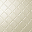 Trellis Quilted Vinyl Faux Leather Upholstery Fabric 140cm