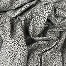 Tiny Leopard Spots Print Rose & Hubble Cotton Poplin Fabric 45, Grey
