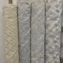 100m Wholesale Turkish Cotton Muslin Fabric Window Voile Draping 54" Job Lot