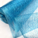 Cobweb Mesh Soft Tulle Fabric Dressmaking 60" Turquoise