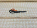Beige/Gold Houndstooth Cotton Vintage Fabric