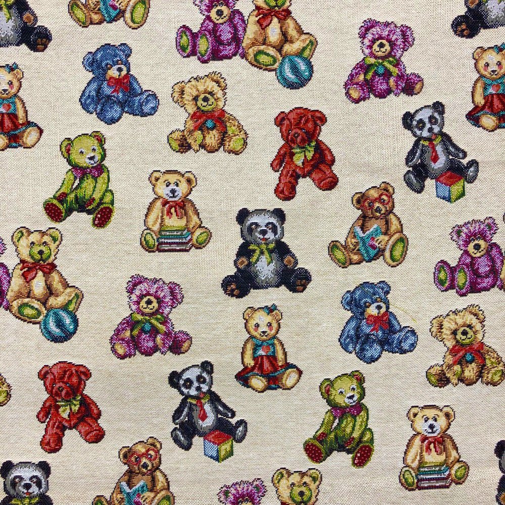 Animals & Floral Designer Tapestry Upholstery Furnishing Fabric - Bull Ring Fabrics
