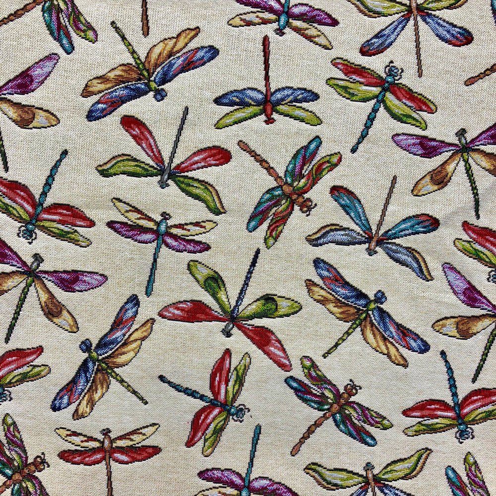 Animals & Floral Designer Tapestry Upholstery Furnishing Fabric - Bull Ring Fabrics