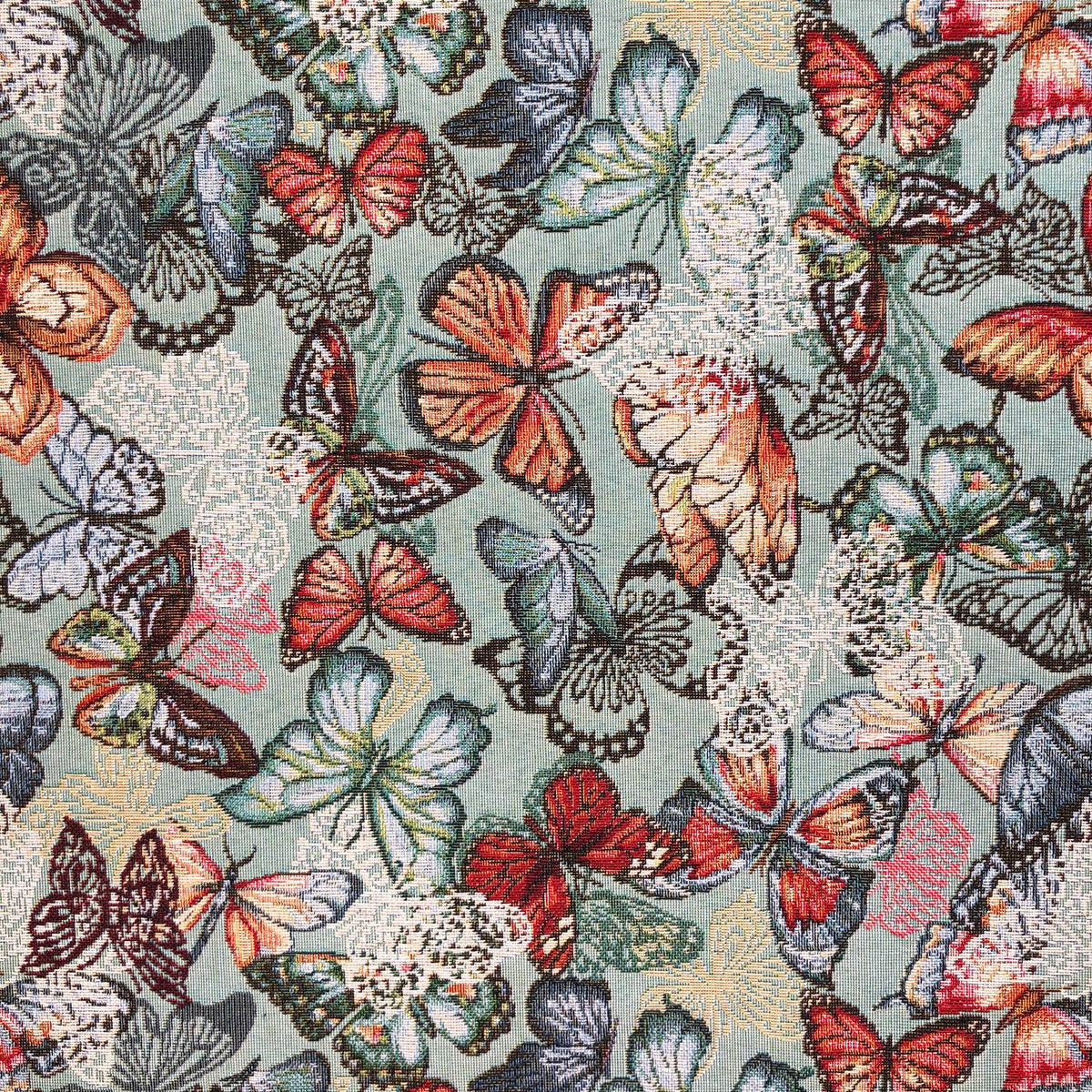 Animals & Floral Designer Tapestry Upholstery Furnishing Fabric - Bull Ring Fabrics