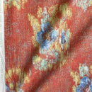 Anna French Kasbah Blue Floral Vintage Cotton Fabric 54, Spice Red - Bull Ring Fabrics