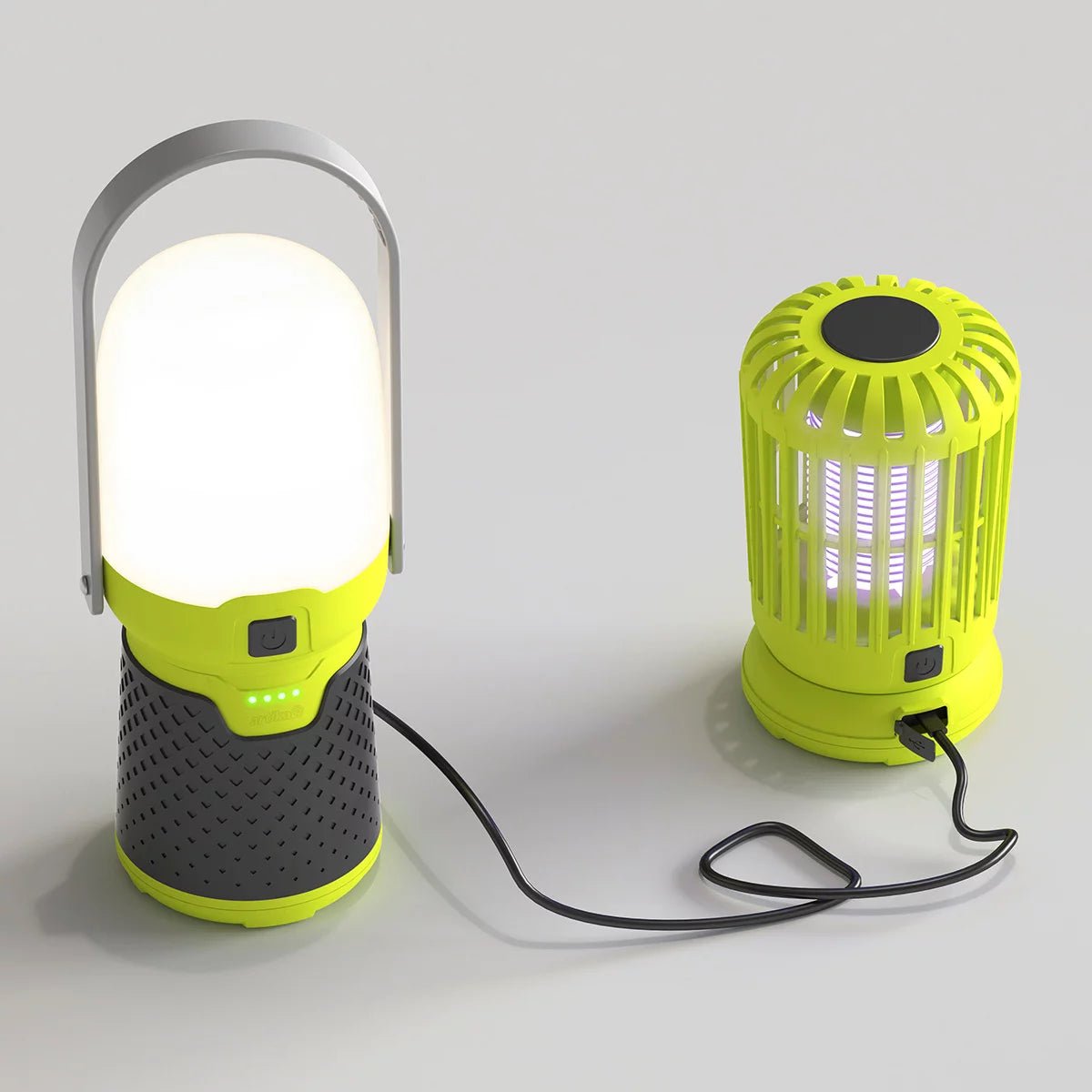 Artika Camping 4-in-1 Modular Portable Outdoor Kit Fan/Light/Zapper - Bull Ring Fabrics