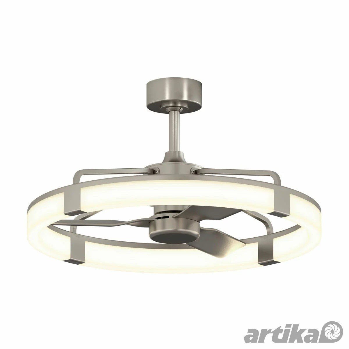 Artika Sunnyvale 28" (71cm) Ceiling Fan Light with Remote Control - Bull Ring Fabrics