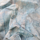 Atlantic Ocean Map Print Cotton Craft Curtain Upholstery Fabric - Bull Ring Fabrics