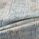 Atlantic Ocean Map Print Cotton Craft Curtain Upholstery Fabric - Bull Ring Fabrics