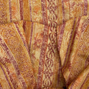 Autumn Excalibur Harlequin Printed Vintage Cotton Fabric 140cm, Orange - Bull Ring Fabrics