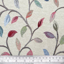 Beaufort Floral Leaves Tapestry Upholstery Curtain Fabric 140cm - Bull Ring Fabrics