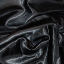 Black Halloween Satin Fabric Dress Costumes Draping Party Backdrops Spooky 60" - Bull Ring Fabrics