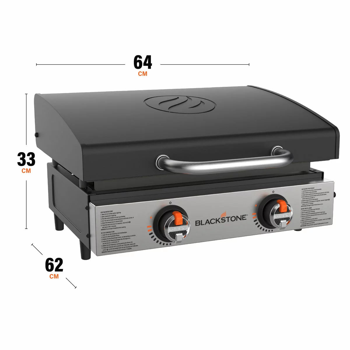 Blackstone 22" Table Top BBQ Gas Griddle Outdoor Portable Grill - Bull Ring Fabrics