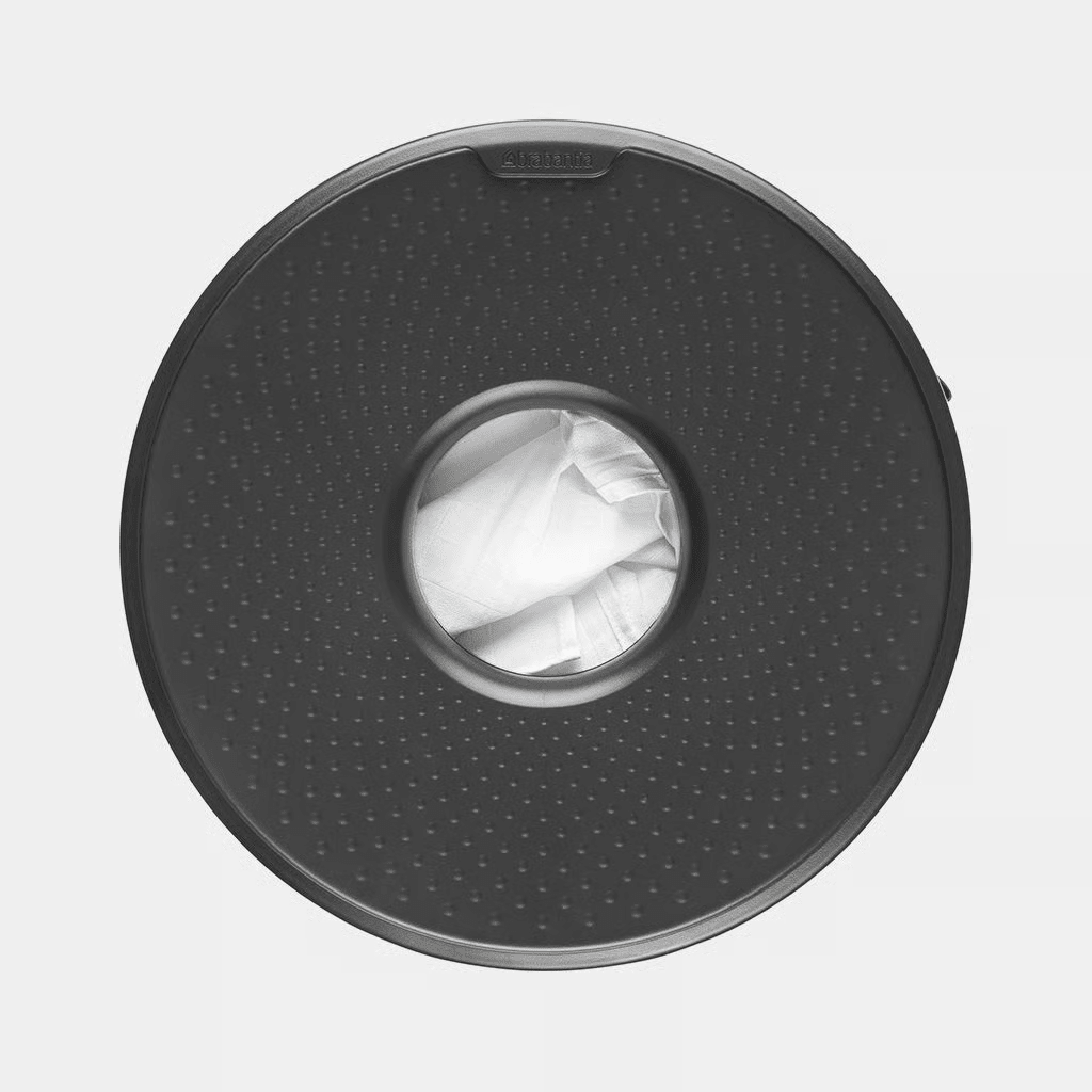 Brabantia 60L Laundry Bin White | Quick-Drop Lid | Removable Cotton Bag - Bull Ring Fabrics