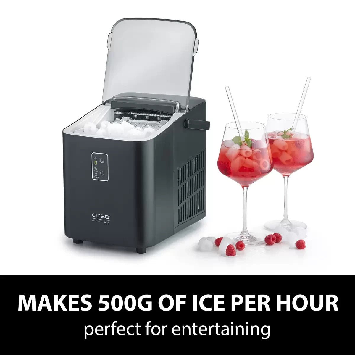 CASO Design IceChef Compact Ice Cube Maker Mocktails Ice Tea - Bull Ring Fabrics