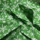Christmas PolyCotton Fabric Xmas Crafts Material 45" - Bull Ring Fabrics