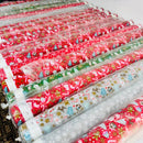 Christmas PolyCotton Fabric Xmas Crafts Material 45" - Bull Ring Fabrics