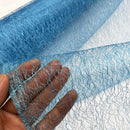 Cobweb Mesh Soft Tulle Fabric Dressmaking 60" Turquoise - Bull Ring Fabrics