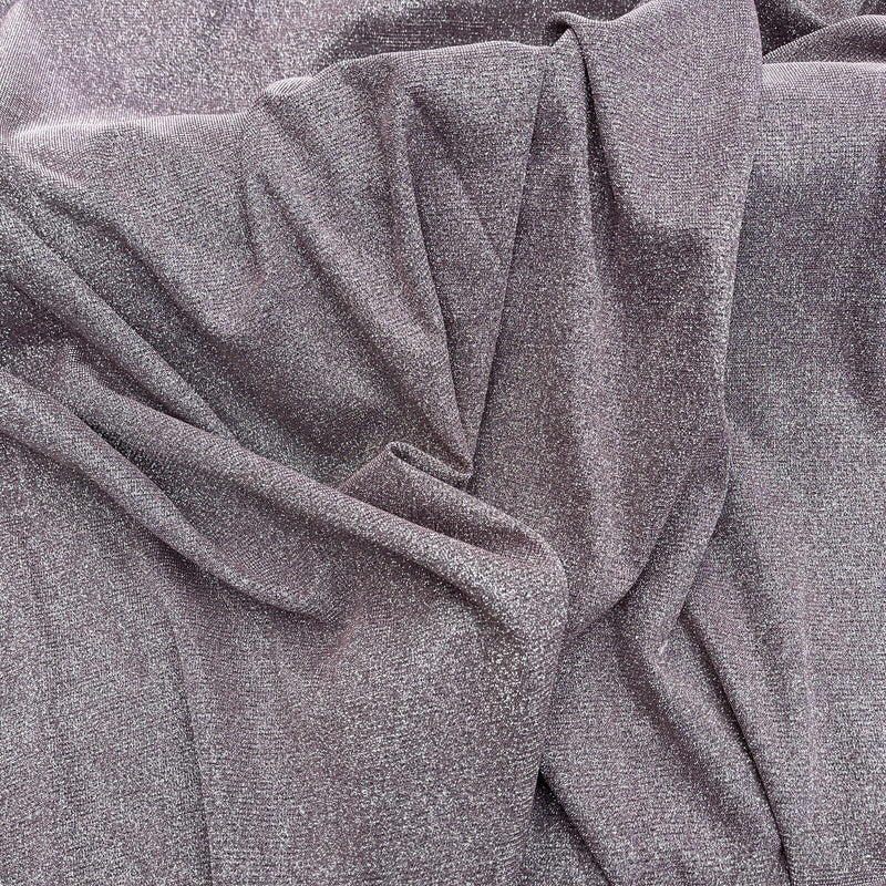 Moonlight Glitter Sparkling Jersey Party Dress Fabric 54”