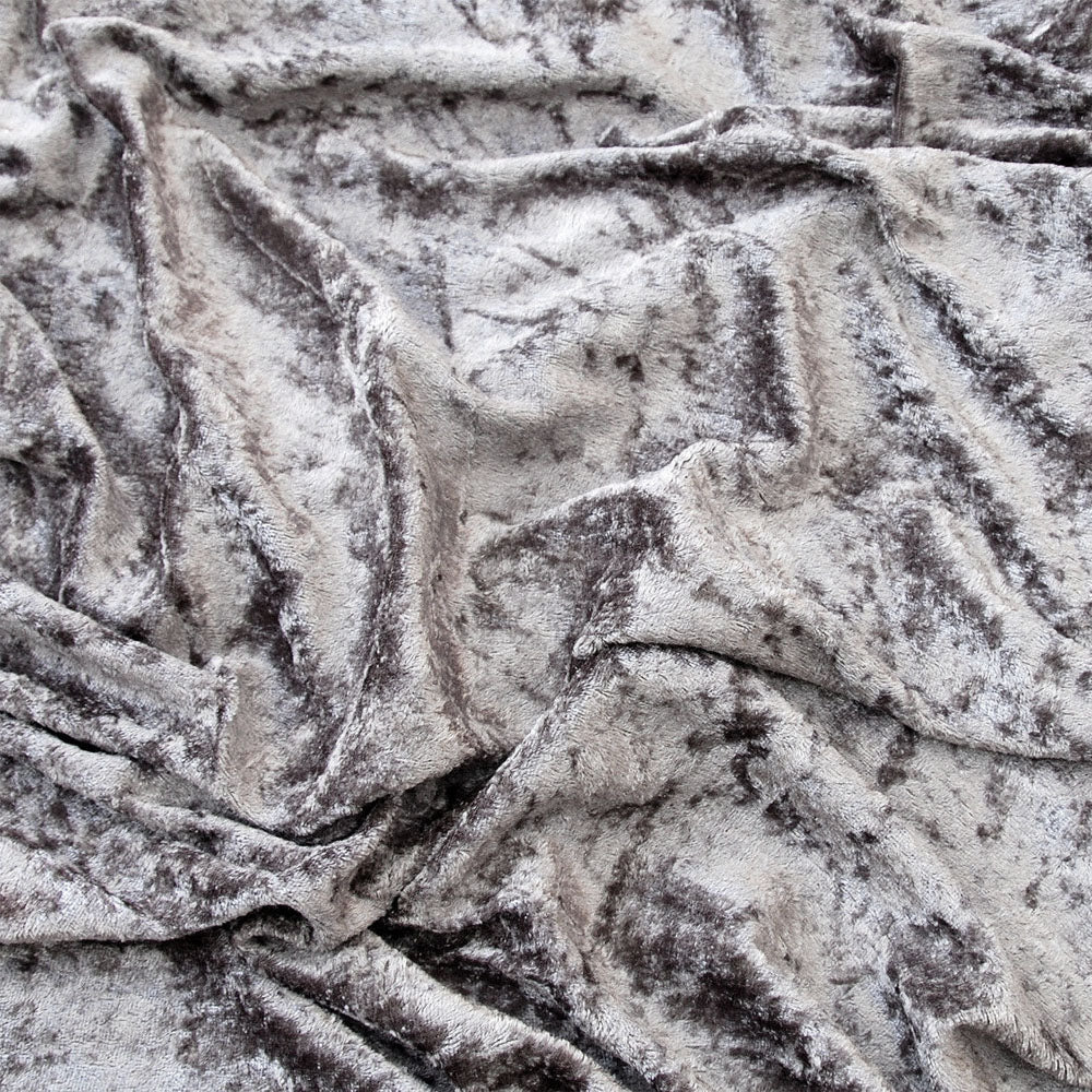 Crushed Velvet Velour Dress Fabric - Bull Ring Fabrics