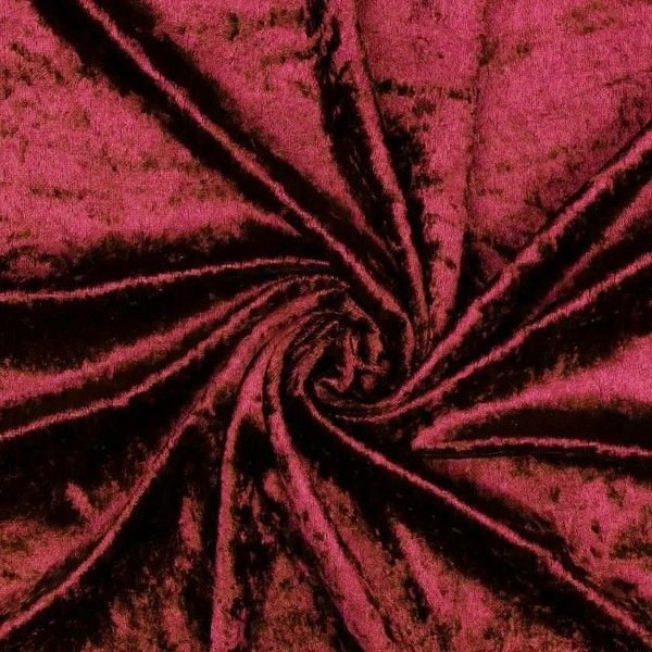 Crushed Velvet Velour Dress Fabric - Bull Ring Fabrics