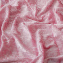 Crushed Velvet Velour Dress Fabric - Bull Ring Fabrics