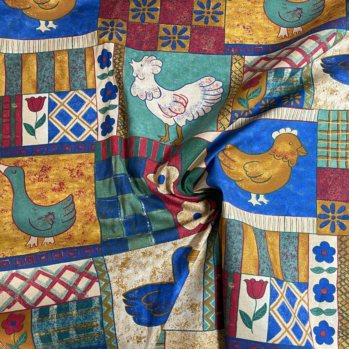 Designer Cotton Printed Fabric Designs Curtain Upholstery Material Wholesale - Bull Ring Fabrics