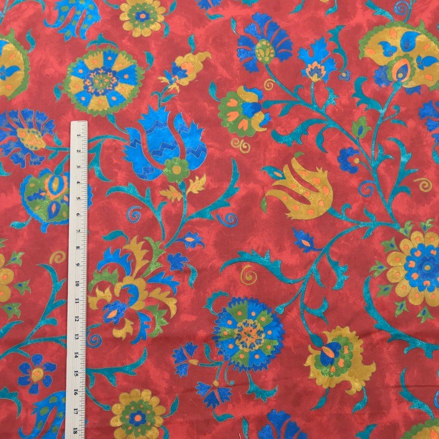 Designer Cotton Printed Fabric Designs Curtain Upholstery Material Wholesale - Bull Ring Fabrics