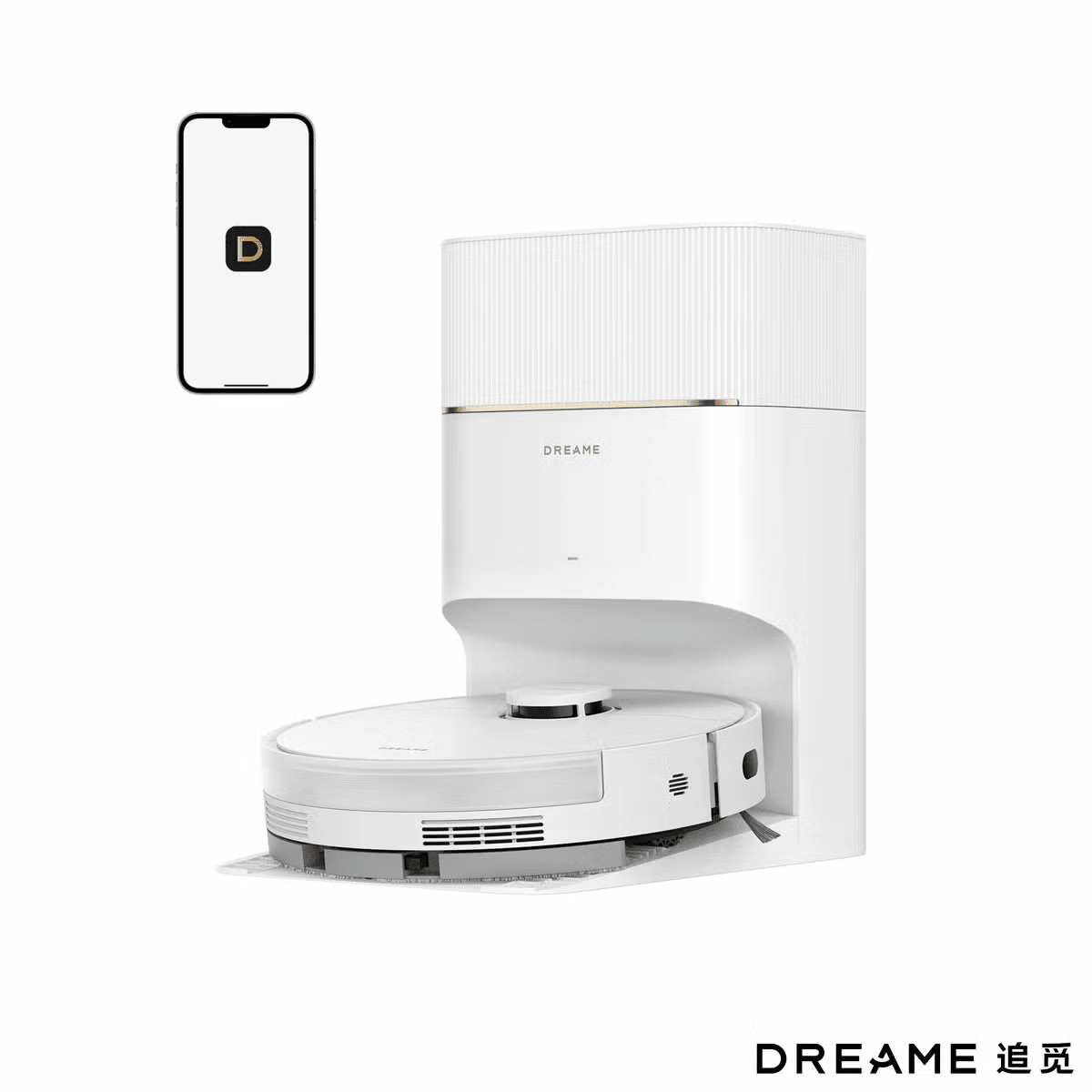 Dreame 'D20 Pro Plus' Auto-Empty Robot Vacuum Cleaner & Mop Smart Mobile App - Bull Ring Fabrics