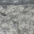 Embroidery 3D Rose & Pearl Lace Net Dress Fabric - Bull Ring Fabrics