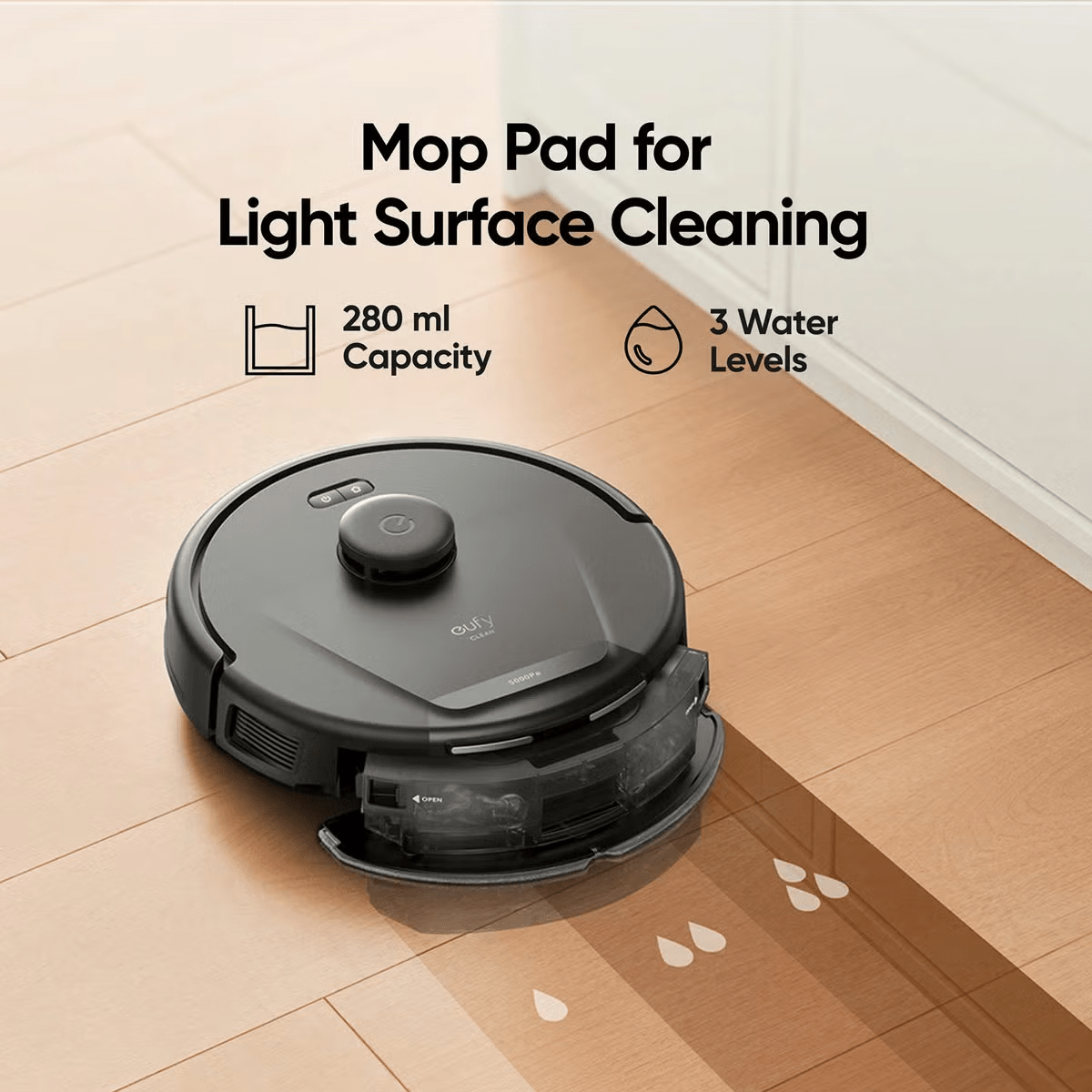 eufy L60 Hybrid Robot Vacuum with Powerful Suction, Mop, and iPath Laser Navigat - Bull Ring Fabrics