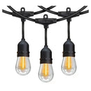 Feit 48ft (14.6m) 24 LED Indoor/Outdoor Weatherproof String Lights - Bull Ring Fabrics