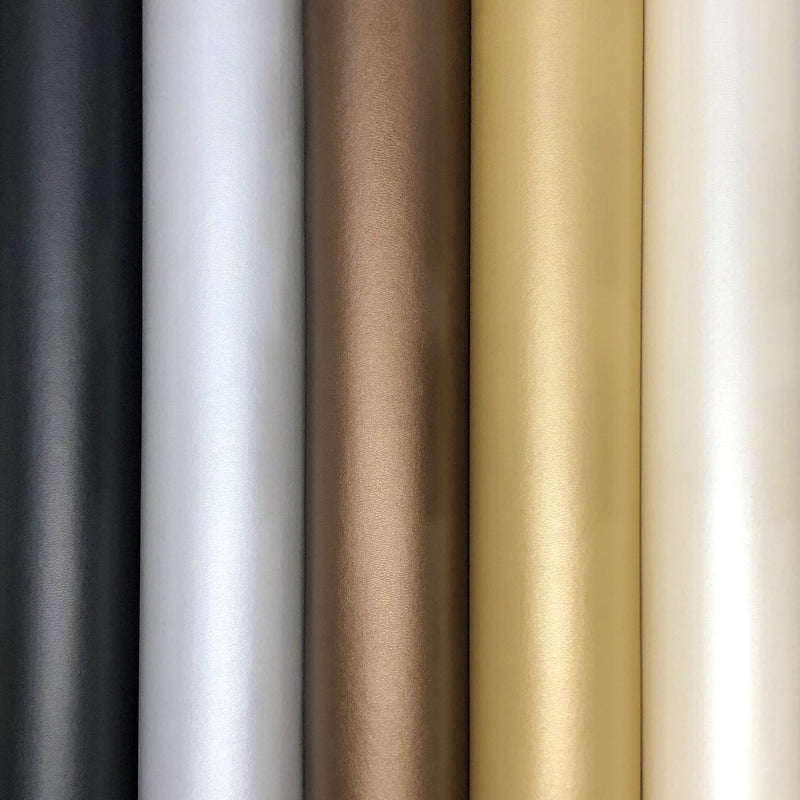 Fine Grain Vinyl Faux Leather Upholstery Fabric 140cm - Bull Ring Fabrics