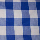 Gingham 1" Poly Cotton Dress Quilting Fabric - Bull Ring Fabrics