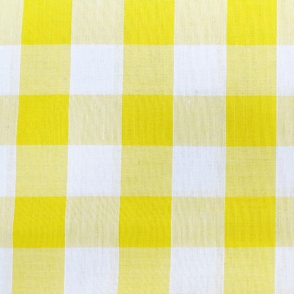 Gingham 1" Poly Cotton Dress Quilting Fabric - Bull Ring Fabrics