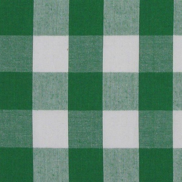 Gingham 1" Poly Cotton Dress Quilting Fabric - Bull Ring Fabrics