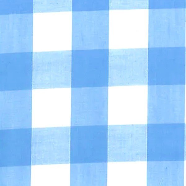 Gingham 1" Poly Cotton Dress Quilting Fabric - Bull Ring Fabrics