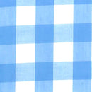 Gingham 1" Poly Cotton Dress Quilting Fabric - Bull Ring Fabrics