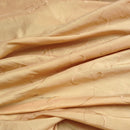 Gold Swirls Embroidery Taffeta Dress Craft Fabric - Bull Ring Fabrics