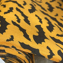 Halloween Black Bats PolyCotton Fabric Dress Craft Spooky Bunting 45" Orange - Bull Ring Fabrics