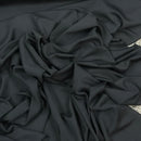 Halloween Draping Fabric Stretch Jersey Dress Material Multi-Use 60", Black - Bull Ring Fabrics