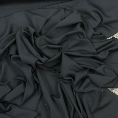 Halloween Draping Fabric Stretch Jersey Dress Material Multi-Use 60", Black - Bull Ring Fabrics