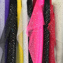 Hologram Sequin Organza Fabric – 100% Polyester Sheer Sparkle Fabric – 60” Wide – Sold by the Metre - Bull Ring Fabrics