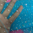 Hologram Sequin Tutu Spangle Tulle Net Fabric - Bull Ring Fabrics