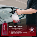 HYDRO Car Cleaning Kit 6 Piece Set Pre Wash Snow Lance Foam Shampoo Detailing - Bull Ring Fabrics