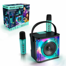 Kids Toys Karaok Sing & Music Creator Station Bluetooth 2 Microphones XMAS GIFT - Bull Ring Fabrics