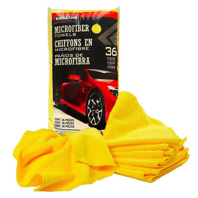 Kirkland Microfibre Ultra Plush Eurow Microfiber Car Cloth Pack of 2 x 36 Towels - Bull Ring Fabrics