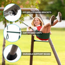 Lifetime 7ft Metal Kids Swing Set Garden 2 Swings Trapeze Bar Outdoor Ages 3-12 - Bull Ring Fabrics